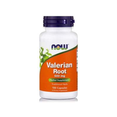 NOW FOODS, VALERIAN ROOT 500mg Baldarian 100 Kapseln SUPER PREIS