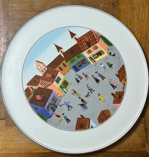 Villeroy & Boch Luxembourg 'Design Naif' 11.75" Round Cake Plate. Marketplace