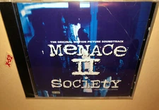 Menace II Society CD soundtrack Too Short DJ Quik Da Lench Mob Spice 1 MC Eiht
