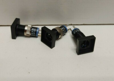 LOT OF 3 NEW OLD STOCK! EAO 42V PUSH BUTTON SWITCH 18-187-035