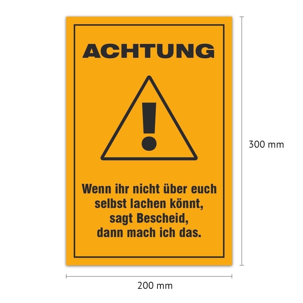 Aluverbund Schild 'Abstand Halten Maskenpflicht' – 20x30 Cm, 3 Mm Stark, UV-Druck, Wetterfest, Made In Germany