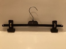 Vintage Ron Leal Black Pant Skirt Hanger Tenderclip Mainetti T.M. Canada
