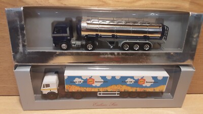 A1240) Herpa Exclusiv Serie - 2x LKW - Aurora/ Tanker - 1:87 - HO - OVP