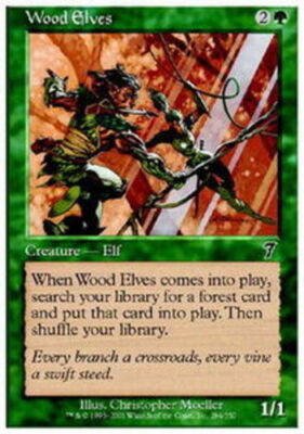 mtg cards like wood elves Commander Theory  This effect is comparable to frequently-played