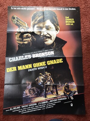 Der Mann ohne Gnade - Death Wish 2 - Kinoplakat Poster A1, Charles Bronson