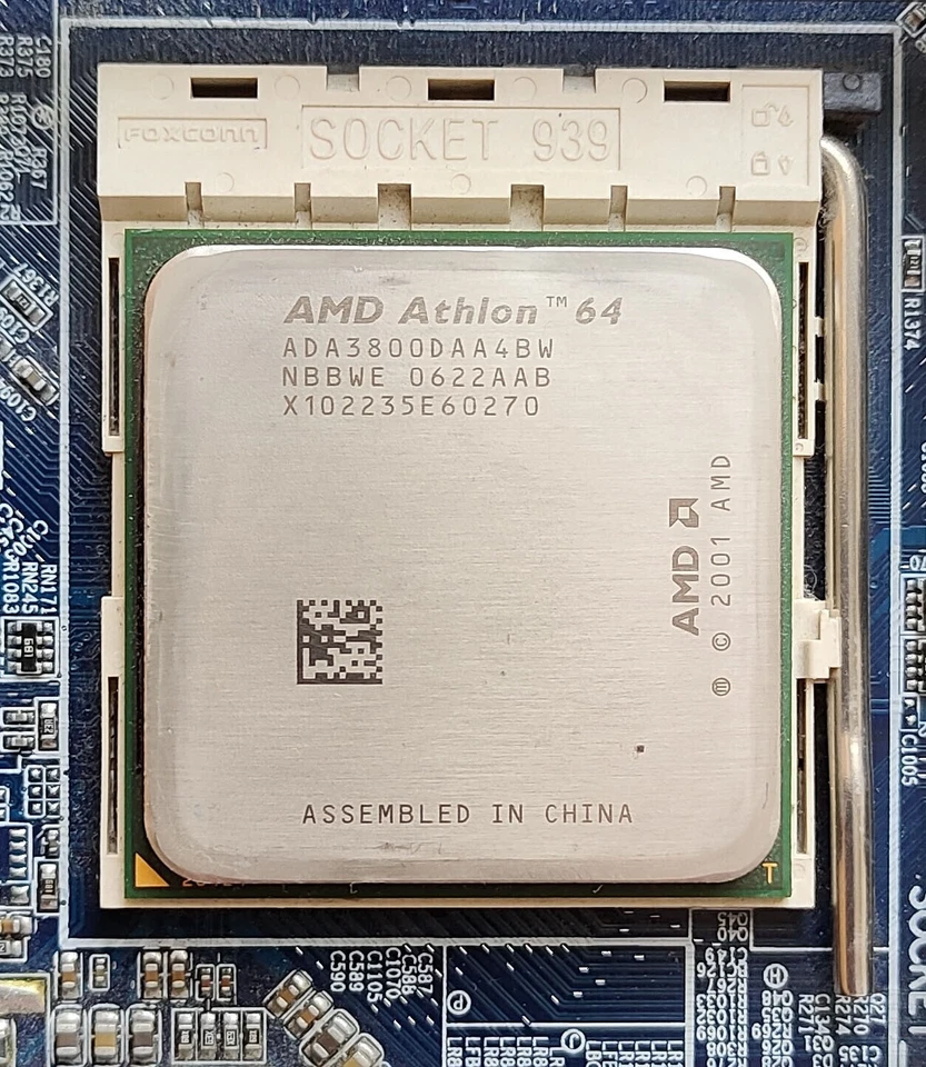 Gigabyte GA-K8NF-9 Motherboard with Athlon 64 3800+ CPU and 2GB RAM - Test OK! - Image 3 of 4