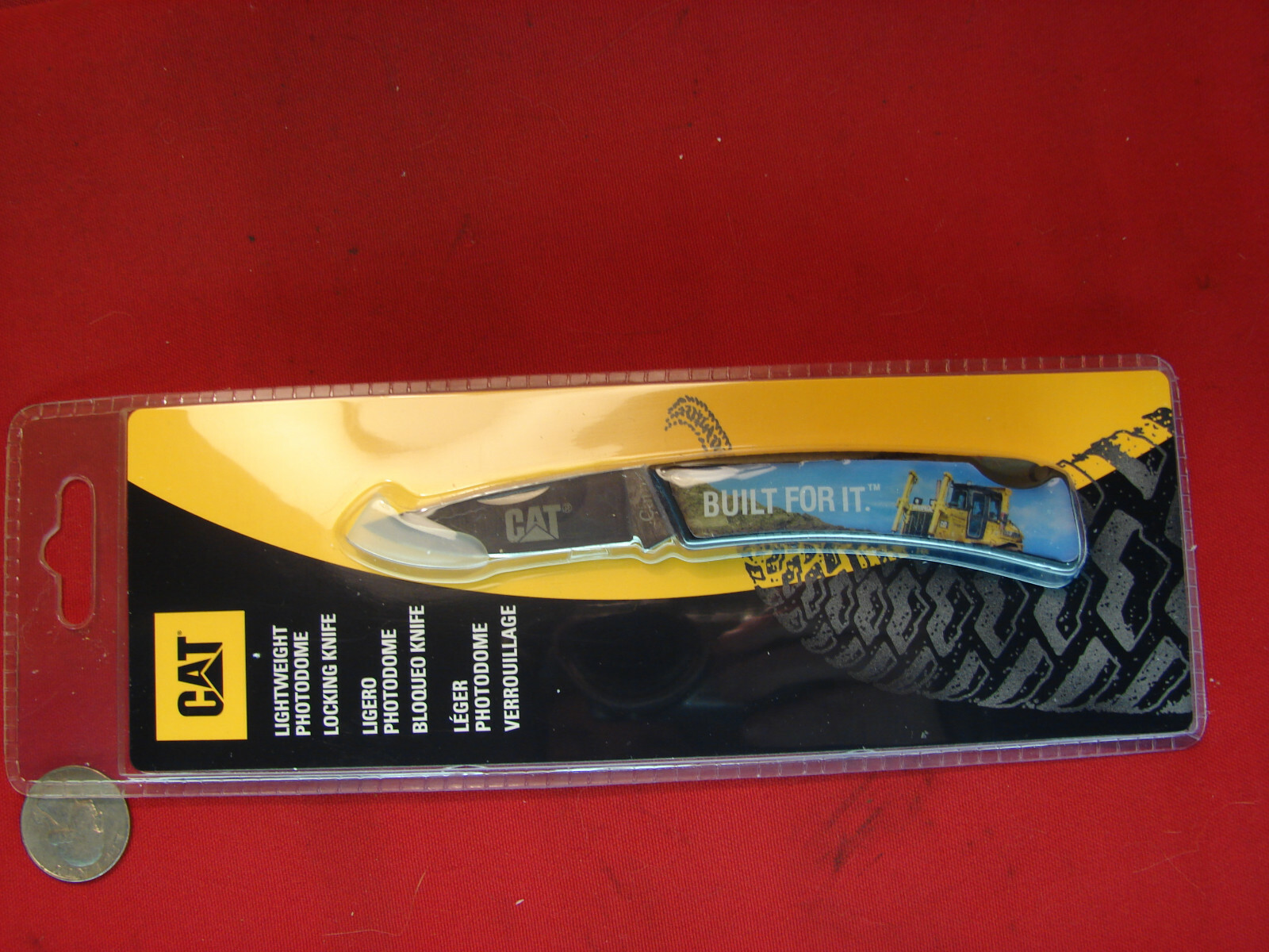 CAT CATERPILLAR KUTMASTER LOCKBACK KNIFE eBay