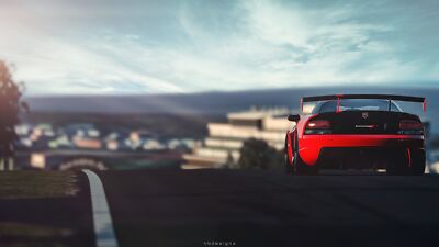 Cars dodge viper acr srt gran turismo 6 Desk Mat Stitched