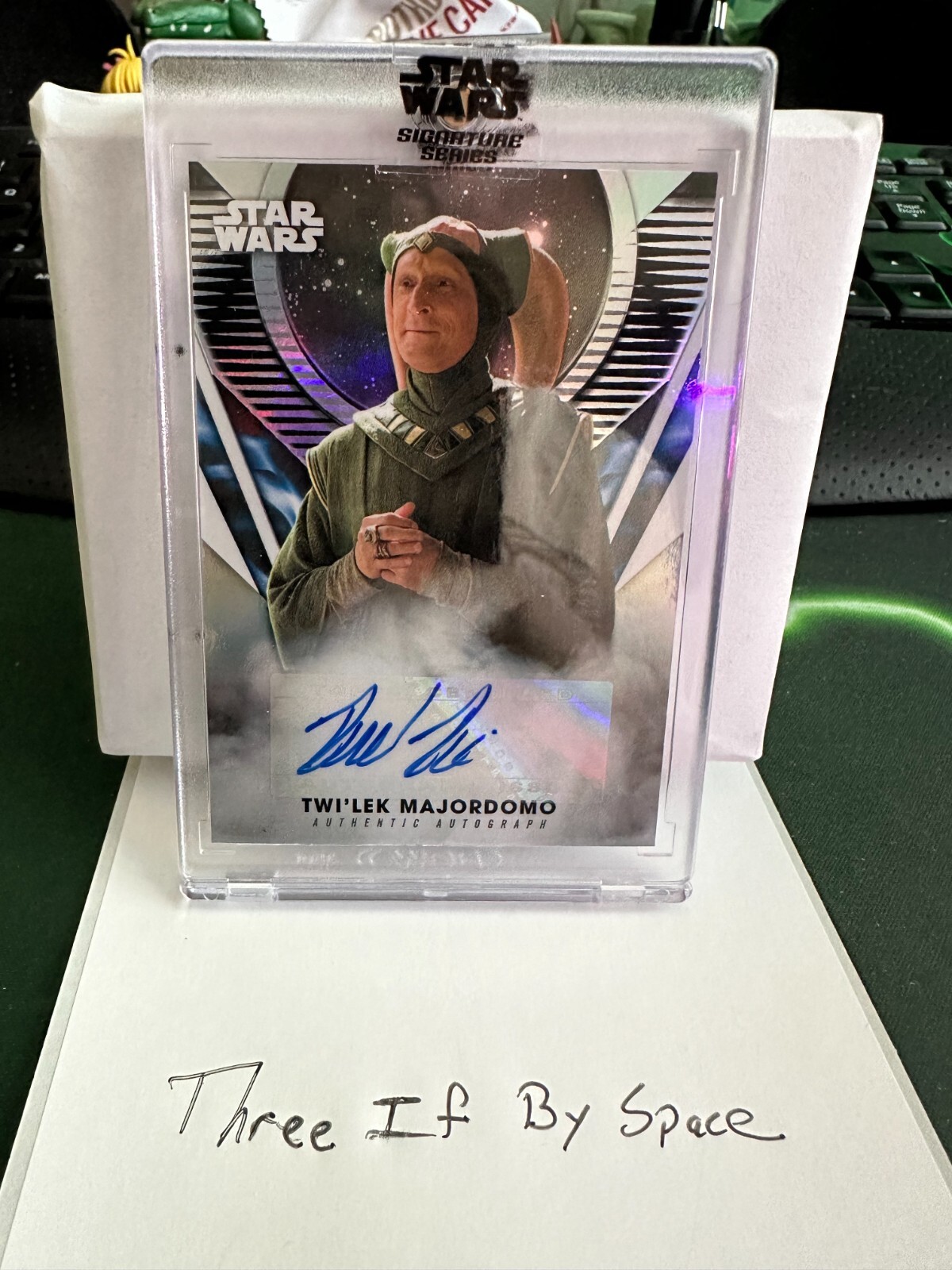 Topps 2023 Star Wars Signature Series David Pasquesi as Twi'lek Majordomo