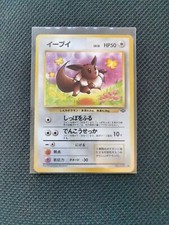 Eevee Jungle set Japanese Pokemon card old back