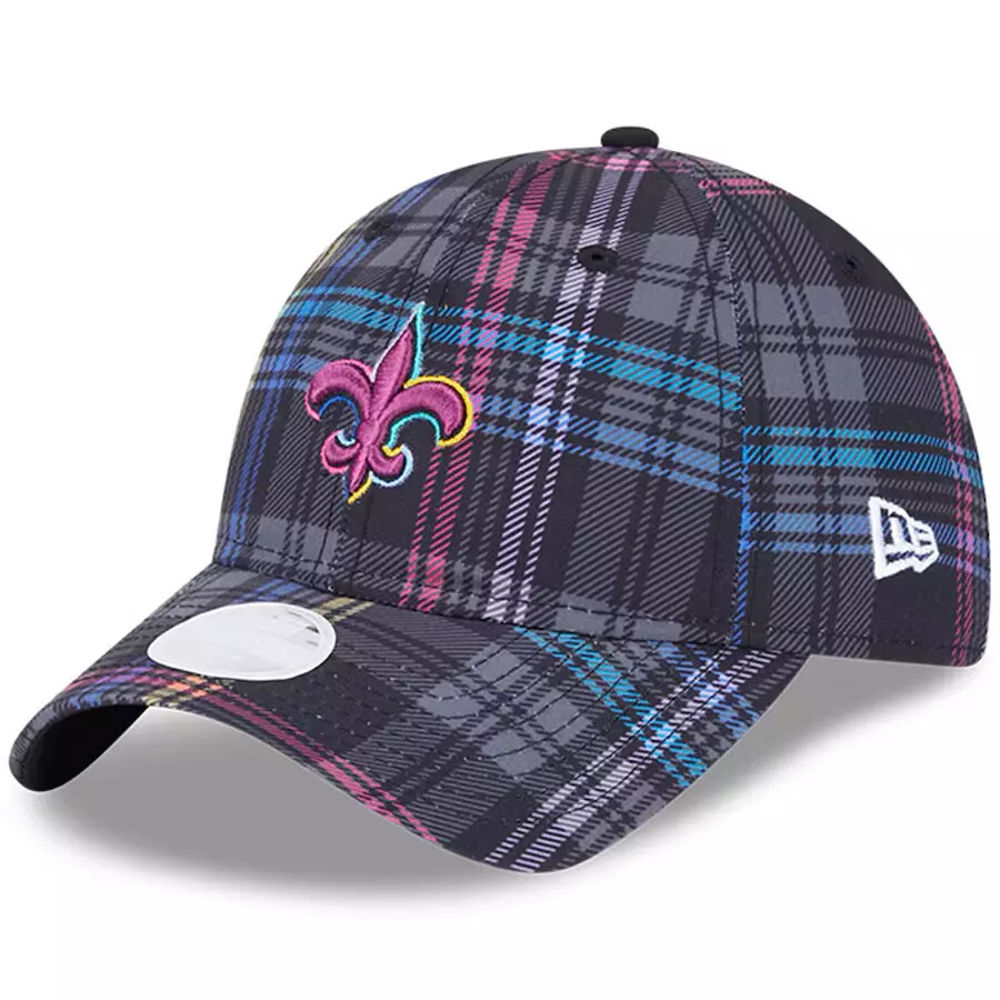 NEW ORLEANS SAINTS キャップ NFL mens-new-era-black-new-orleans