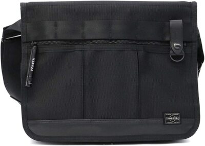 Yoshida Bag PORTER HEAT SHOULDER BAG Black 703-06973 Made in JAPAN