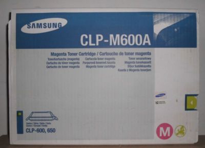 Original Samsung CLP-M600A toner magenta for CLP-600 CLP-650 original packaging A
