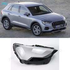 For 2019-2023 Audi Q3 Headlights Clear Headlamp Lens Cover Right Side