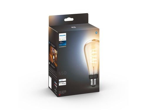 PHILIPS Hue ST72 - 550 - White Ambiance - Filament Screw Globe - E27 - Dimmable - Picture 4 of 16