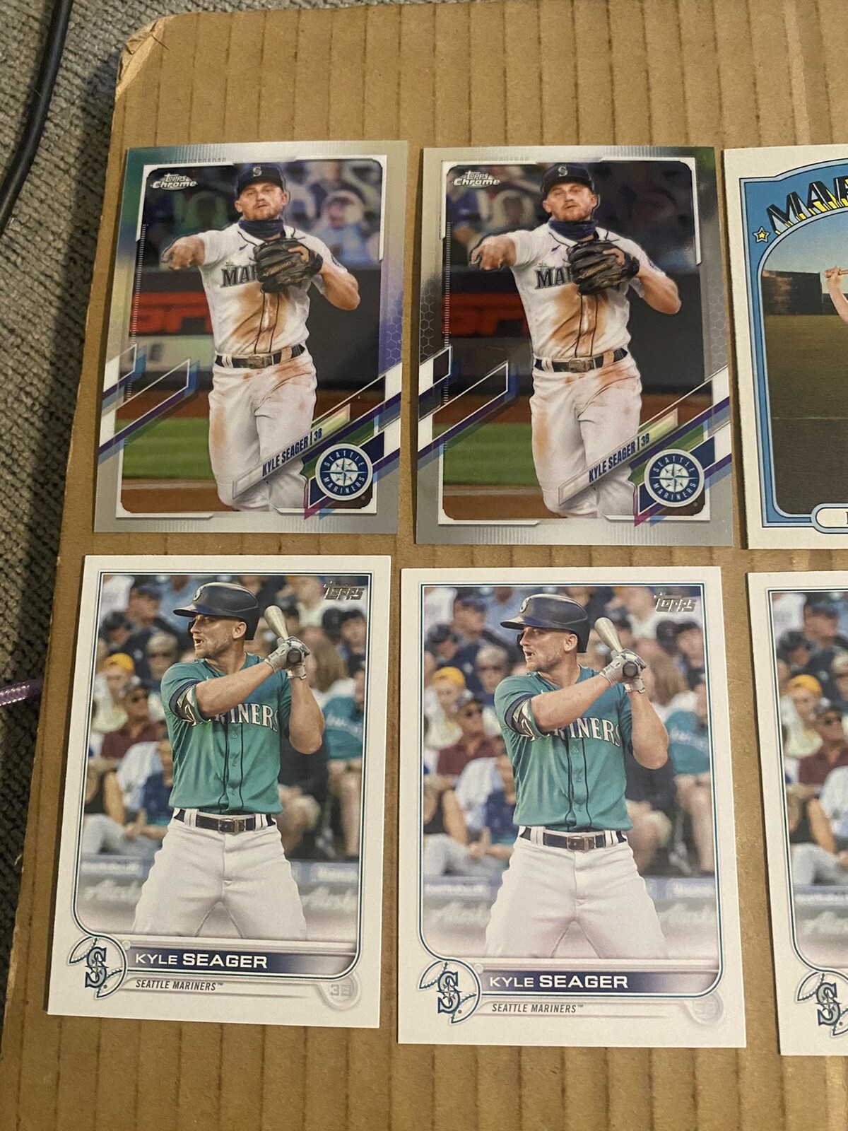 (15) Kyle Seager Lot #4 Seattle Mariners