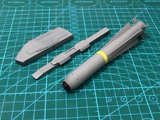 Custom kit 1:18 BBI Elite Force F16 AGM-65 Maverick missile pylon launcher