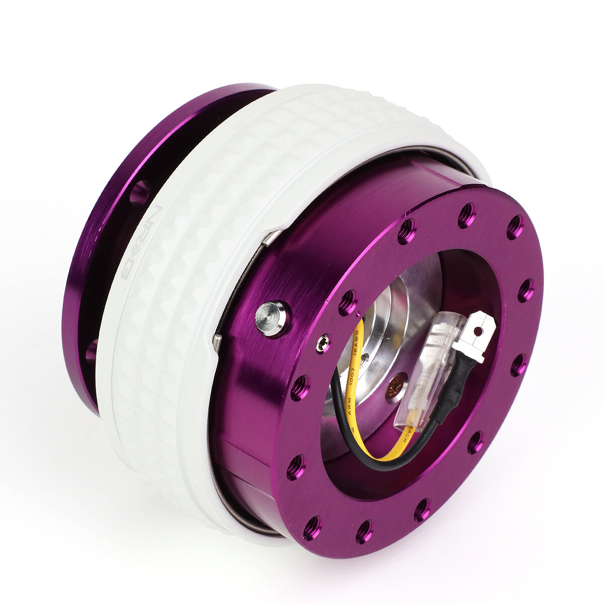 NRG Gen 2.1 Purple/Gold Ring Steering Wheel Quick Release