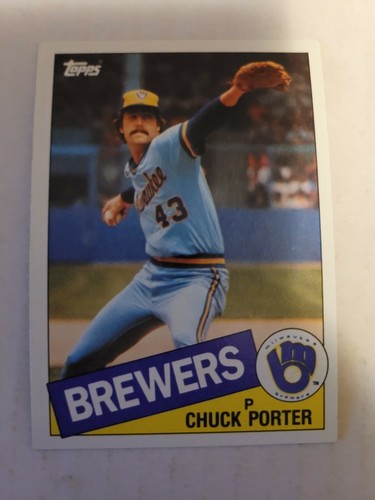 1985 Topps Chuck Porter #32 card