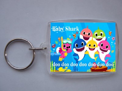 Baby Hai, Neuheit, Doo Doo Doo, Lied, Geschenk, Spaß, Foto Schlüsselanhänger/Kühlschrankmagnet