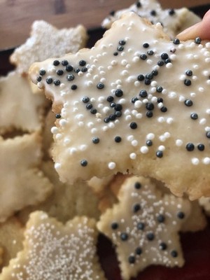 Cardamom Sugar Cookies  *Chewy, Buttery & Crunchy* Christmas Cookies