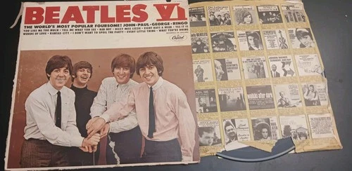 THE BEATLES IV 12" Apple Records Vinyl Album Vinyl (Read)