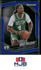 2024-25 Panini Prizm Black Jrue Holiday Blue #/199 #75 Boston Celtics