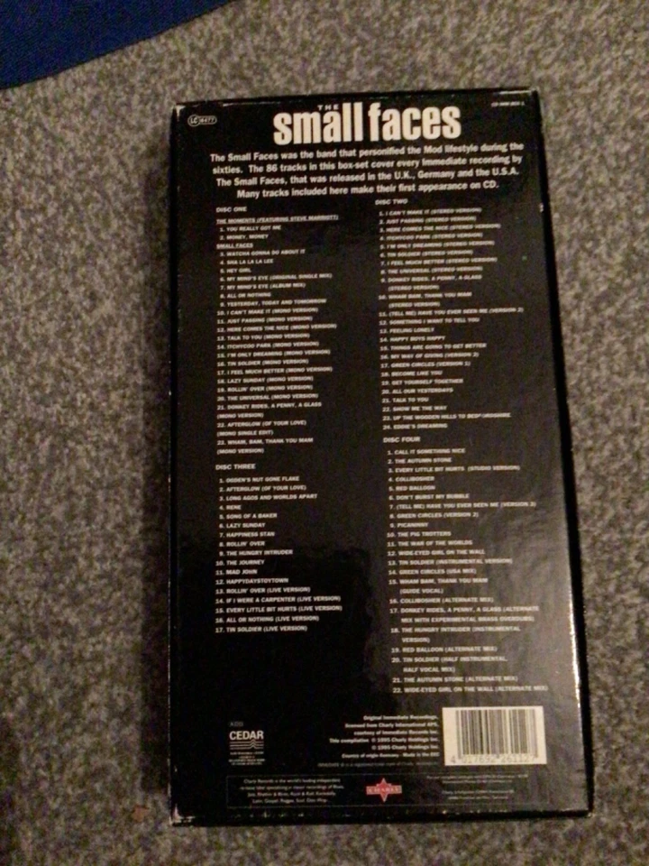 The Small Faces The Immediate Years 4CD Box - Image 2 of 4