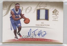 2007-08 SP Authentic Authentics /599 Al Thornton #125 RPA Rookie Patch Auto RC