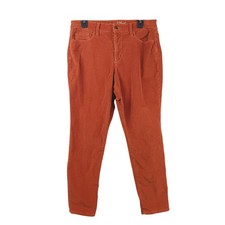 Universal Thread Womens Corduroy High Rise Skinny Pants Orange Size 12R