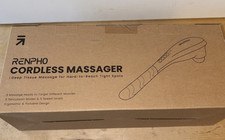 RENPHO Hand Held Deep Tissue Massager Percussion Massager Gun Rechargeable NEW