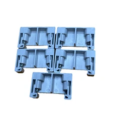 Square D 9080MHA10 End Clamp Terminal Block, For 35mm DIN Rail - NEW 5 Pack