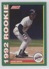 1992 Score Glossy Rookies Box Set Jose Mota #19 09o4