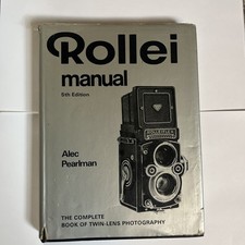 Rollei Manual: The Complete Book of Twin-Lens Photography Hardcover 1971 5th Ed
