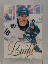 2025-26 Upper Deck Flair Base Cam Lund Rookie RC #177 San Jose Sharks 