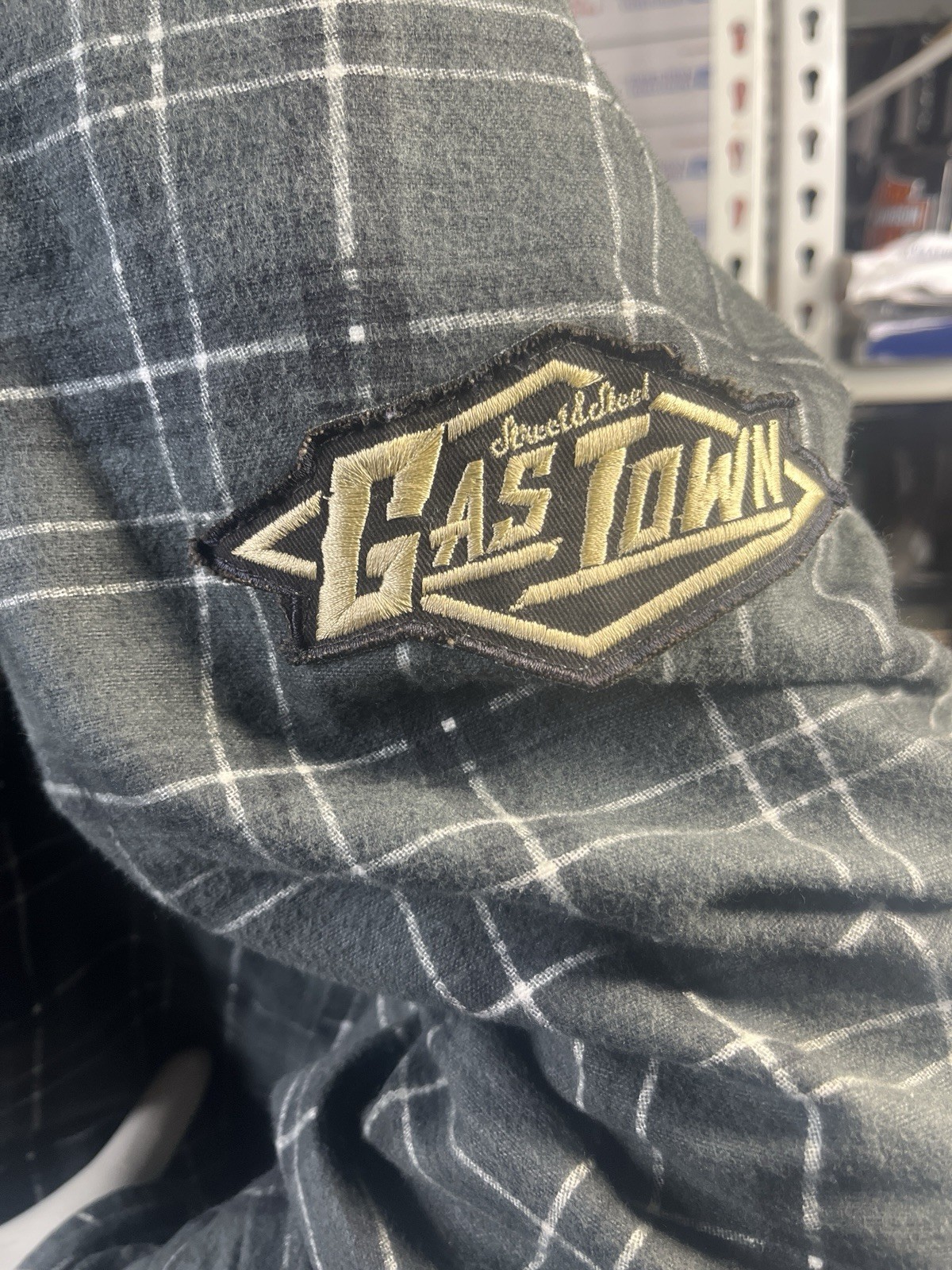 Street & Steel Gas Town Armored Motorcycle Riding Flannel Shirt Plaid Men 3XL image 4
