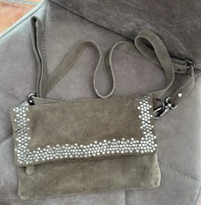 Cowboysbag Leder Schultertasche Damen Clutch Tasche