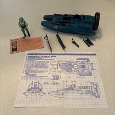 1984 G.I. Joe Vintage Water Moccasin Complete...