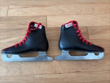 LAKE PLACID DOUBLE BLADE ICE SKATES KIDS SIZE 12