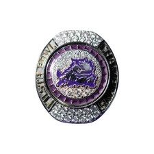 2022 TCU Horned Frogs football Fiesta Bowl Championship Ring Ring Size 11