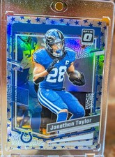 Jonathan Taylor 2023 Optic STARS Silver SP Insert 78 Indianapolis Colts non-auto