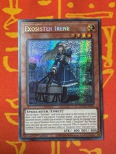 YUGIOH EXOSISTER IRENE PRISMATIC SECRET RARE NM MP23-EN254