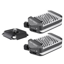 Quick Release Plate & Clamp V2 Kit, Arca Swiss Plate Mount with 1/4" to 3/8" ...