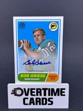2015 Topps BOB GRIESE 60th Anniversary Rookie Card Re-Issue AUTO. rookie card picture