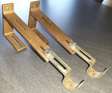 Messing Gardinenstangen Halter Vorhang