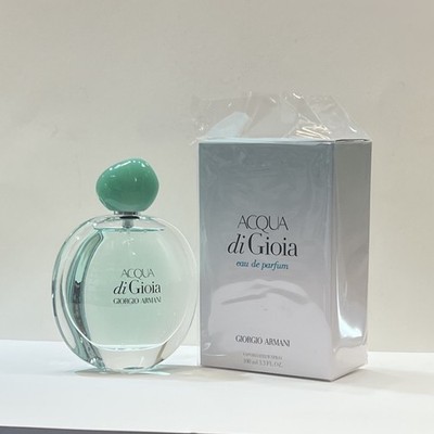 Giorgio Armani Acqua Di Gioia 3.3oz Edp Spray For Women New In Box 