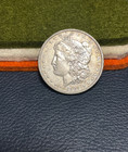 (#101815) Morgan Dollar:  1904.  AU.     Better date. — photo 1