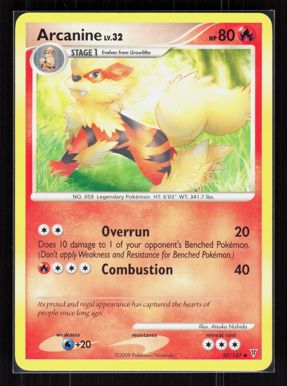 Arcanine Uncommon Pokemon Supreme Victors 50 MP
