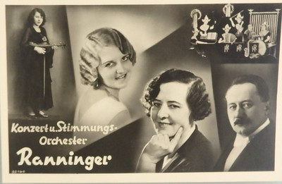 Foto Autogrammkarte Konzert- und Stimmungsorchester Ranninger (144347)