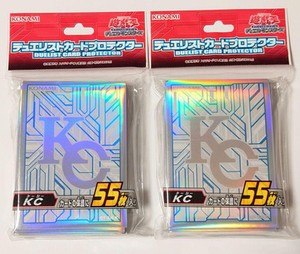 yugioh credit card sleeve Yu-Gi-Oh Duelist KC Sleeve Kaiba Corporation 55pcs Japanese SL13